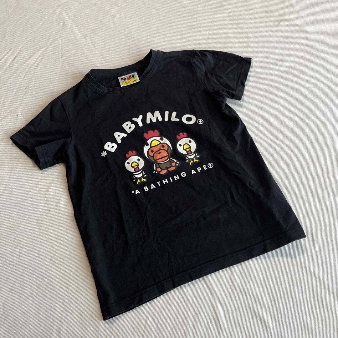 A BATHING APE(アベイシングエイプ)のアベイシングエイプ マイロ 干支 Tシャツ キッズ/ベビー/マタニティのキッズ服男の子用(90cm~)(Tシャツ/カットソー)の商品写真