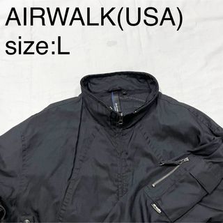 AIRWALK - AIRWALK(USA)ビンテージリップストップナイロンジャケット