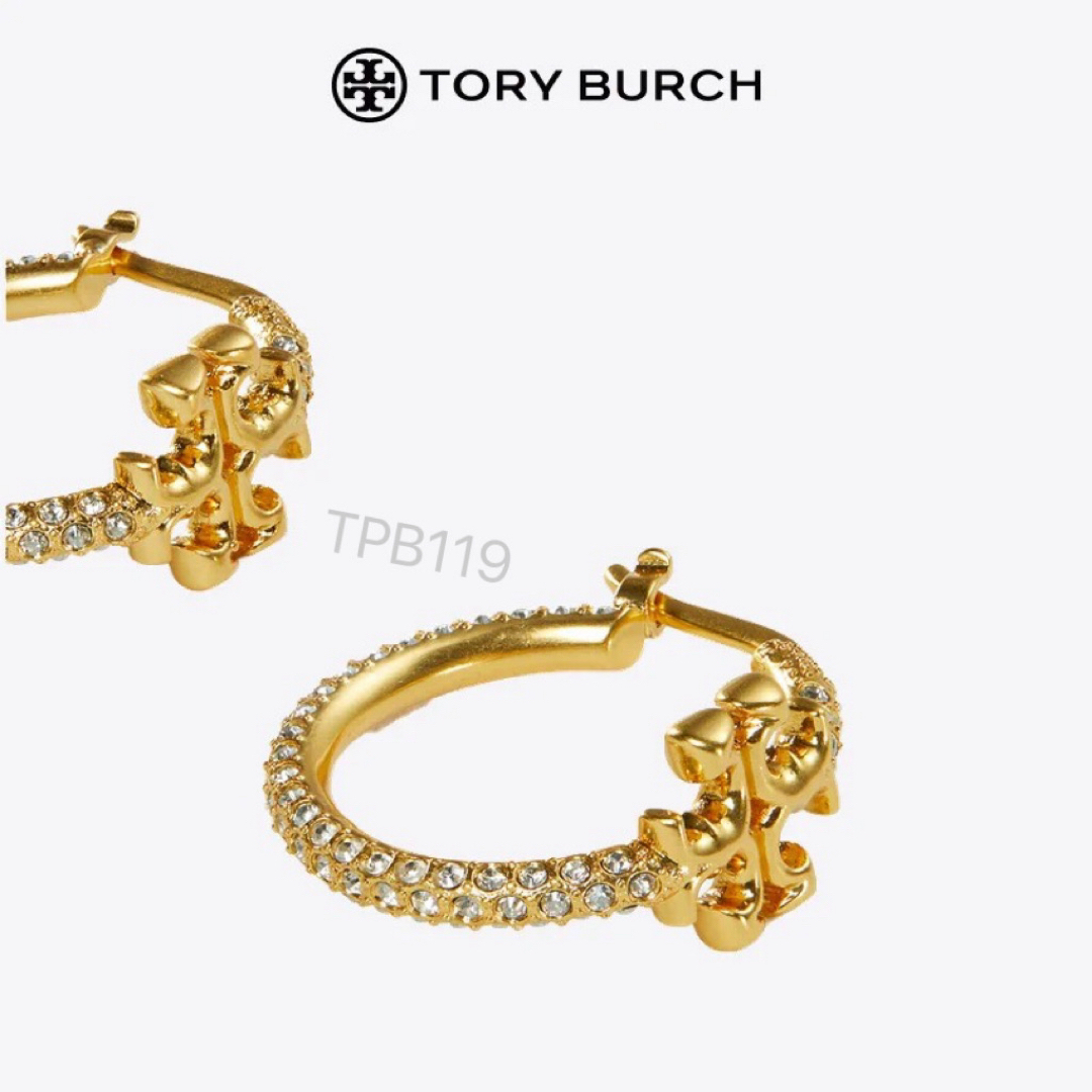 Tory Burch(トリーバーチ)のTBP119S5 Tory Burch   トリーバーチ　フープ　ピアス レディースのアクセサリー(ピアス)の商品写真