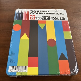 サクラ(SACRA)の新品⭐︎サクラ クーピーペンシル 12色 缶入り FY12(12色入)(ペン/マーカー)