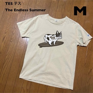 エンドレスサマー(THE ENDLESS SUMMER（TES）)のMサイズ！日本製 TES テス(エンドレスサマー) 古着半袖Tシャツ BUHI(Tシャツ/カットソー(半袖/袖なし))