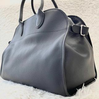 ジストリー SIDE BELT BOSTON BAG　ブラック　レザー　牛革