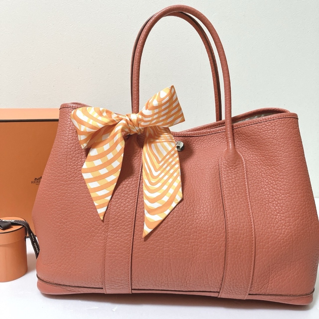 Hermes(エルメス)の専用♡超美品★HERMES エルメス ガーデンパーティPMネゴンダ 正規品 レディースのバッグ(トートバッグ)の商品写真