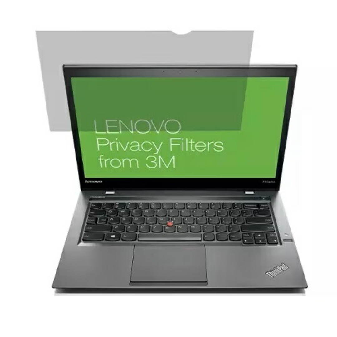 Lenovo(レノボ)のLenovo 保護フィルム 13.3インチ アスペクト比 16:10 のぞき見防止 プライバシーフィルター ブルーライトカット 非粘着性 訳あり 開封 未使用 [4XJ1D33266] スマホ/家電/カメラのPC/タブレット(その他)の商品写真