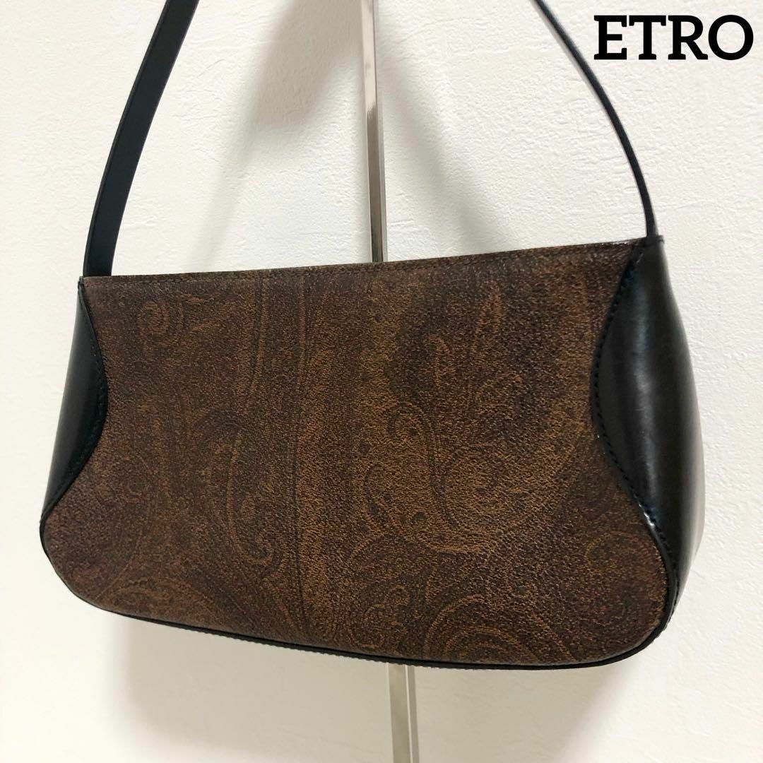 ETRO(エトロ)の【美品】ETRO ショルダーバッグ アクセサリーポーチ ペイズリー 高級 レディースのバッグ(ハンドバッグ)の商品写真