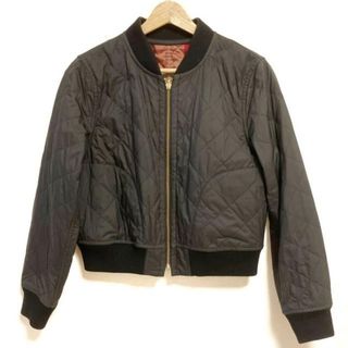 ブルーレーベルクレストブリッジ(BLUE LABEL CRESTBRIDGE)のBLUE LABEL CRESTBRIDGE(ブルーレーベルクレストブリッジ) ブルゾン サイズ38 M レディース - 黒 長袖/キルティング/秋/冬(ブルゾン)