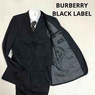 バーバリーブラックレーベル(BURBERRY BLACK LABEL)の492 バーバリー ブラックレーベル セットアップスーツ スリーピース 40(セットアップ)