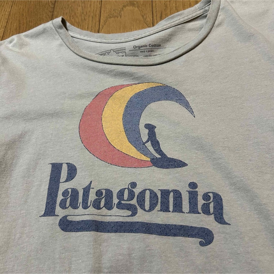 patagonia(パタゴニア)のSサイズ！パタゴニア patagonia 古着半袖Tシャツ オーガニックコットン メンズのトップス(Tシャツ/カットソー(半袖/袖なし))の商品写真
