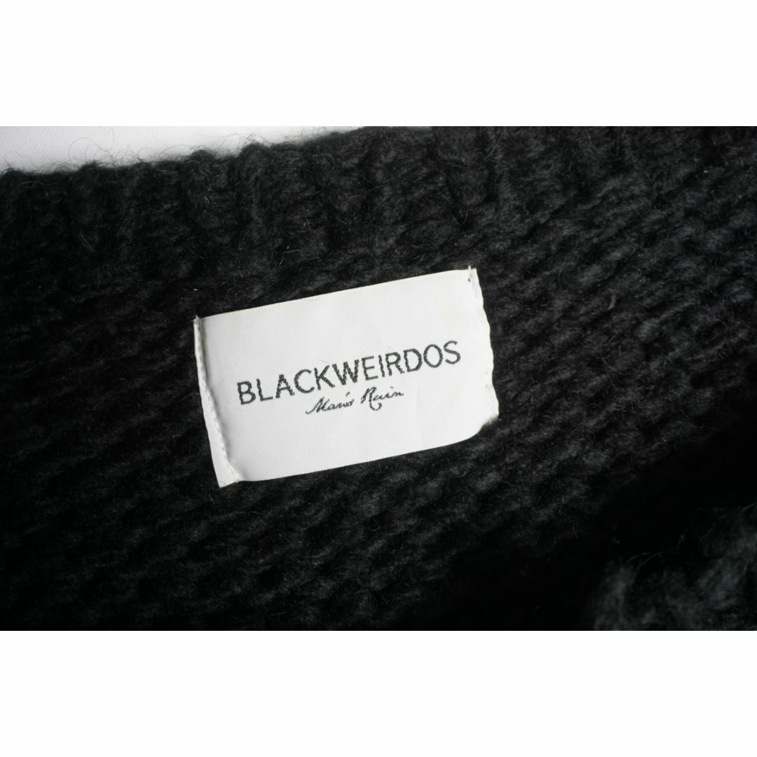 Black Wierdowsブラックウィドウ 陰陽 ニット セーター116O▲ メンズのトップス(ニット/セーター)の商品写真