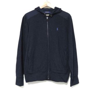 POLO RALPH LAUREN - POLObyRalphLauren(ポロラルフローレン) ブルゾン サイズSP S レディース美品  - ダークネイビー 長袖/異素材切替/ジップアップ/春/秋