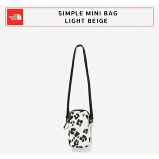 ザノースフェイス(THE NORTH FACE)の【韓国限定】ノースフェイス MINI BAG シンプルミニバッグ　ライトベージュ(ショルダーバッグ)