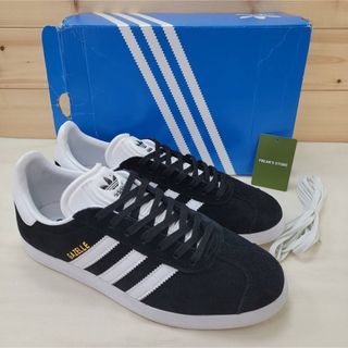 アディダス(adidas)のアディダスオリジナルス ガゼル ブラック スエード 24.5㎝(スニーカー)