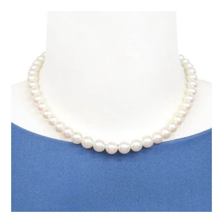 ミキモト(MIKIMOTO)のミキモト アコヤ パール ネックレス K14 (K14WG) レディース MIKIMOTO 【中古】 【ジュエリー】(ネックレス)