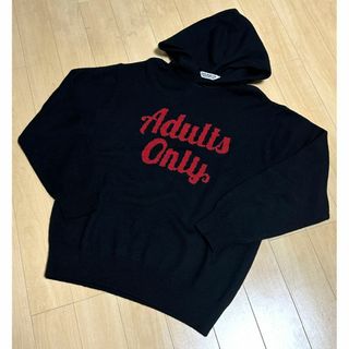 クーティー(COOTIE)のCOOTIE ☆ 超美品 ニット パーカー Adults Only(ニット/セーター)