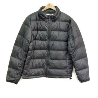 エーグル(AIGLE)のAIGLE(エーグル) ダウンジャケット サイズL メンズ - ダークグレー 長袖/ジップアップ/冬(ダウンジャケット)