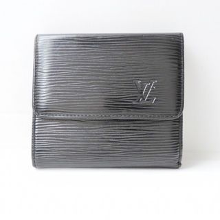 ルイヴィトン(LOUIS VUITTON)のLOUIS VUITTON(ルイヴィトン) Wホック財布 エピ - ノワール マルティエ刻印 エピ・レザー(財布)