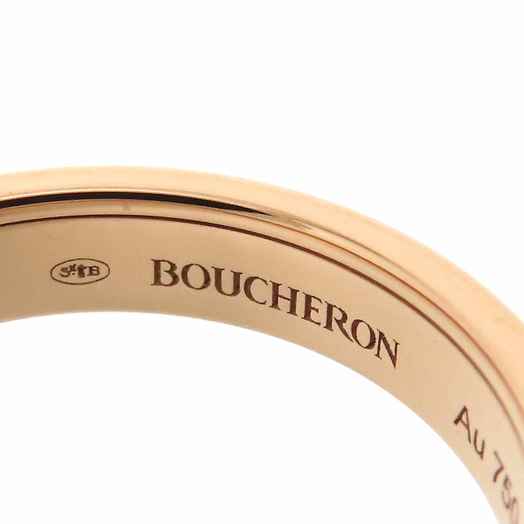 BOUCHERON(ブシュロン)のブシュロン キャトル クラシック リング ハーフ #53 JAL0017553 Au750 (K18PG) レディース Boucheron [美品] 【中古】 【ジュエリー】 レディースのアクセサリー(リング(指輪))の商品写真