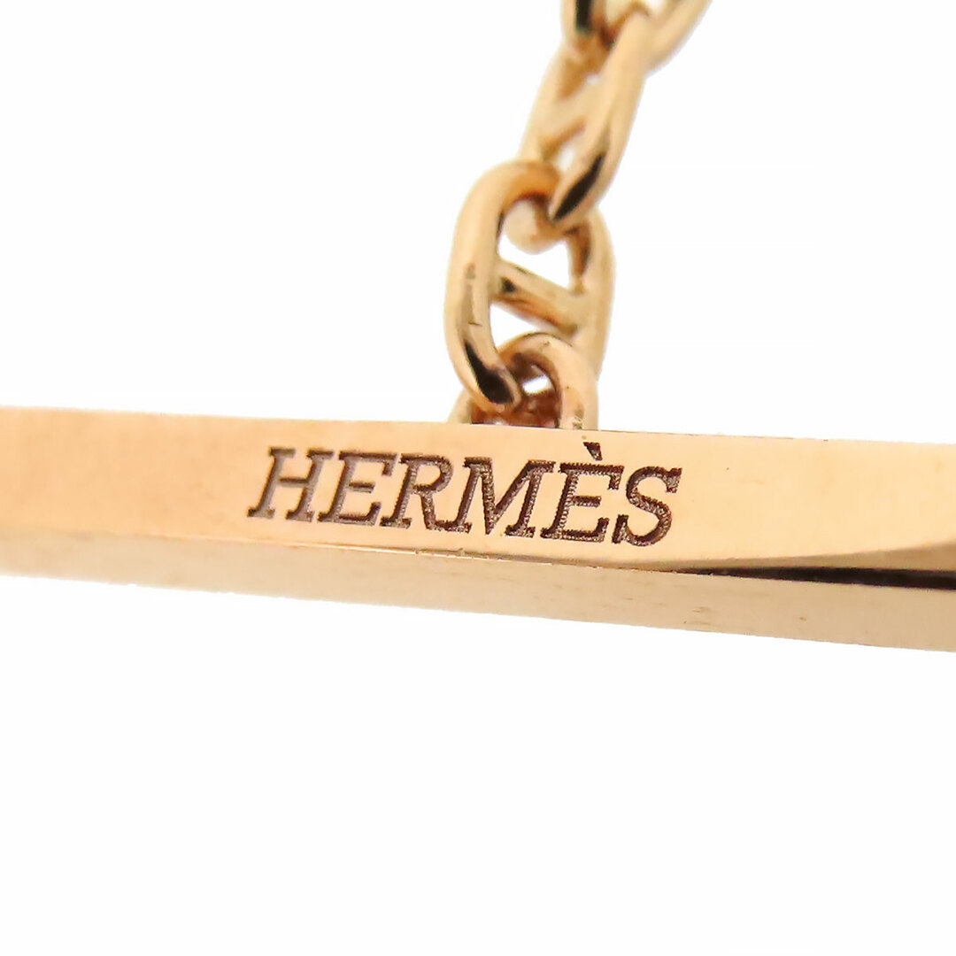 Hermes(エルメス)のエルメス シェーヌ ダンクル コントゥール GM ネックレス H122303B 00LG Au750 (K18PG) レディース HERMES 【中古】 【ジュエリー】 レディースのアクセサリー(ネックレス)の商品写真