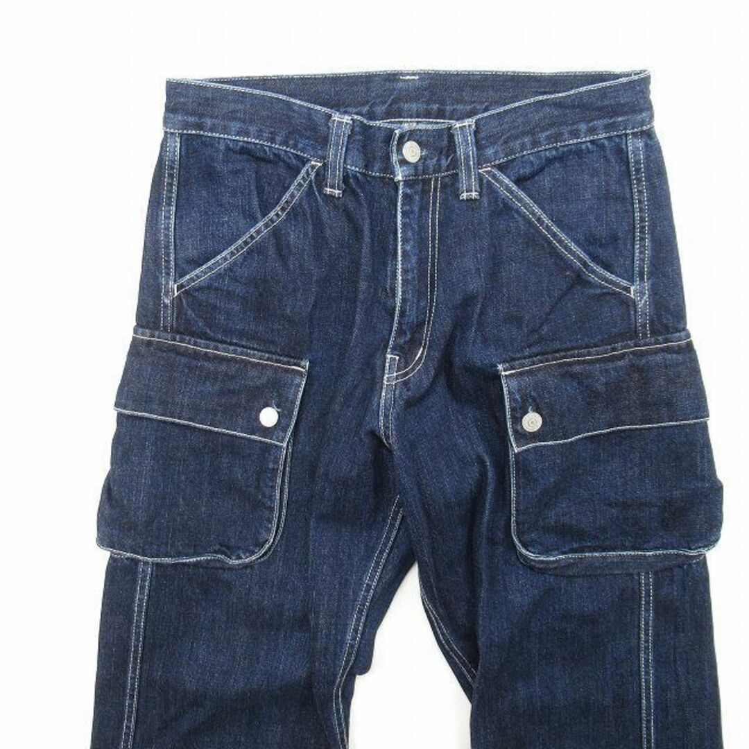 other(アザー)の児島 ジーンズ KOJIMA JEANS デニム カーゴ パンツ 30 ◎ME3 メンズのパンツ(デニム/ジーンズ)の商品写真