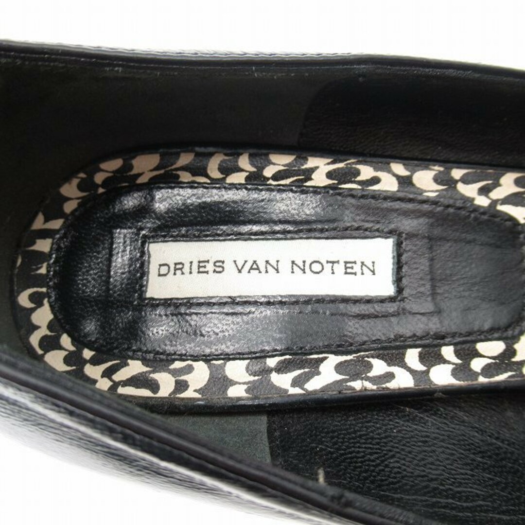 DRIES VAN NOTEN(ドリスヴァンノッテン)のドリスヴァンノッテン パイソンレザー スイッチング パンプス 8cmヒール レディースの靴/シューズ(ハイヒール/パンプス)の商品写真