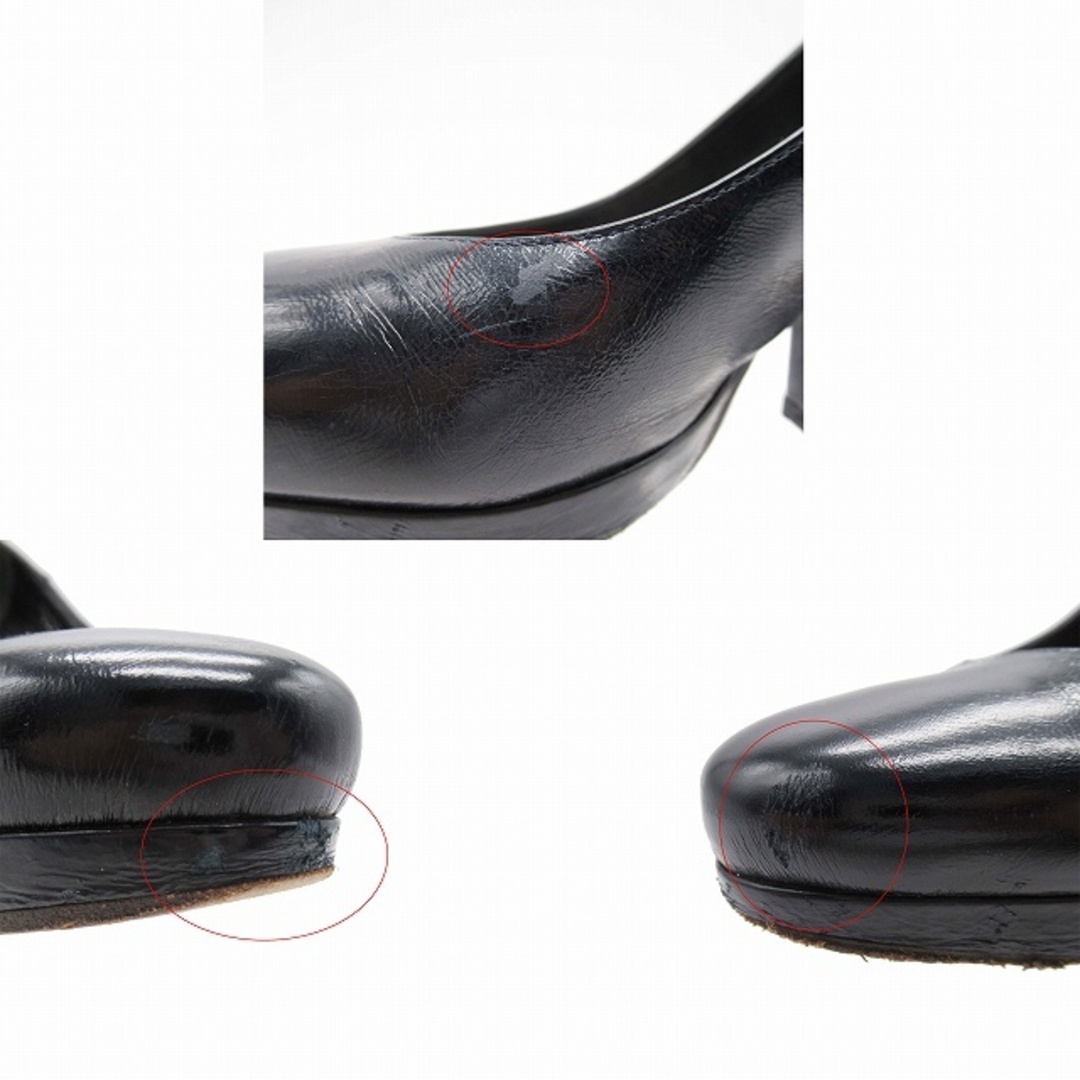 DRIES VAN NOTEN(ドリスヴァンノッテン)のドリスヴァンノッテン パイソンレザー スイッチング パンプス 8cmヒール レディースの靴/シューズ(ハイヒール/パンプス)の商品写真