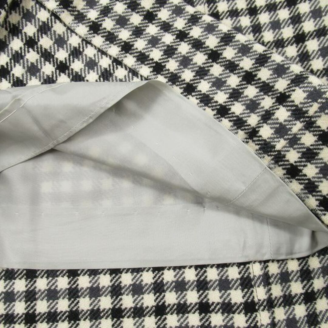 GIVENCHY(ジバンシィ)のヴィンテージ ジバンシィ 大丸 千鳥格子 ウールツイード ミモレスカート レディースのスカート(ひざ丈スカート)の商品写真
