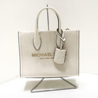 マイケルコース(Michael Kors)のMICHAEL KORS(マイケルコース) ハンドバッグ美品  - 35S2G7ZC5L アイボリー×ベージュ レザー(ハンドバッグ)