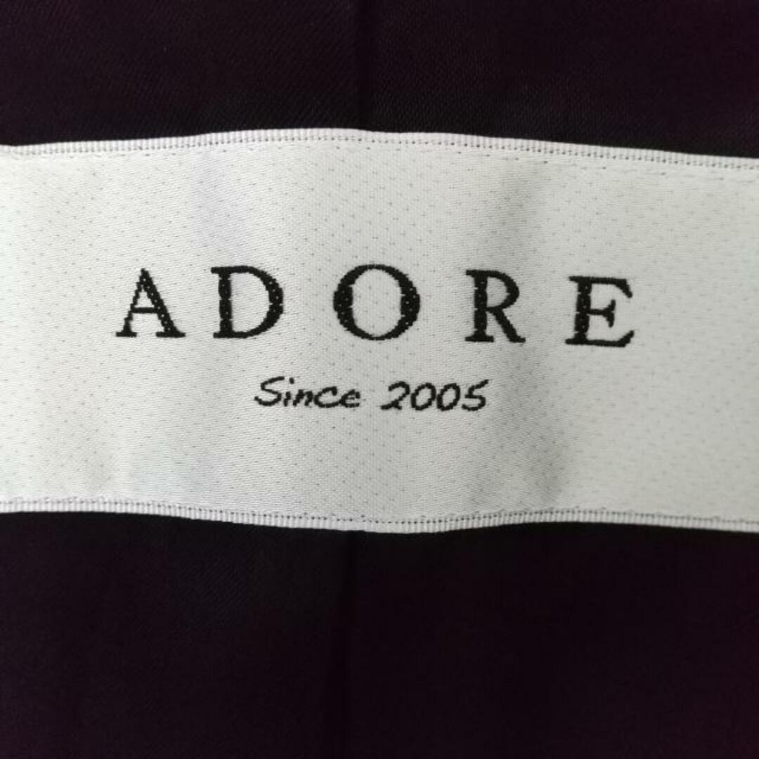 ADORE(アドーア)のADORE(アドーア) スカートスーツ レディース - 黒 レディースのフォーマル/ドレス(スーツ)の商品写真