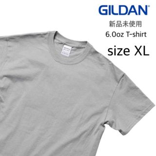 ギルタン(GILDAN)の【ギルダン】新品未使用 ウルトラコットン 無地 半袖Tシャツ グレー XL(Tシャツ/カットソー(半袖/袖なし))