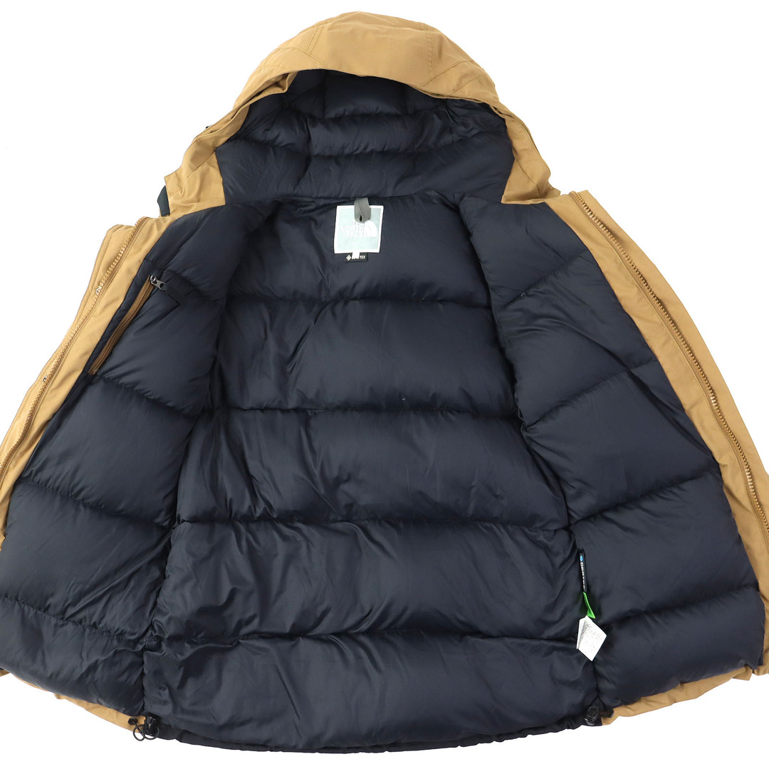 THE NORTH FACE(ザノースフェイス)の美品△THE NORTH FACE ザ・ノースフェイス NDW91935 Mountain Down Coat マウンテン ダウンコート ユーティリティブラウン S 正規品 レディース レディースのジャケット/アウター(ダウンコート)の商品写真