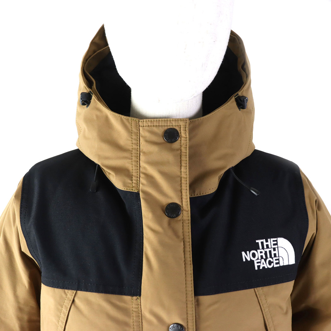 THE NORTH FACE(ザノースフェイス)の美品△THE NORTH FACE ザ・ノースフェイス NDW91935 Mountain Down Coat マウンテン ダウンコート ユーティリティブラウン S 正規品 レディース レディースのジャケット/アウター(ダウンコート)の商品写真