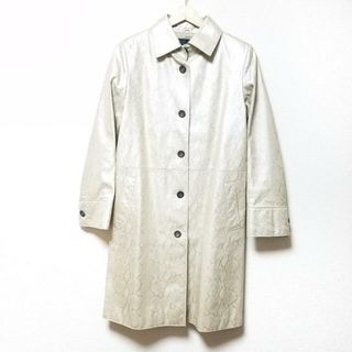 ランバンコレクション(LANVIN COLLECTION)のLANVIN COLLECTION(ランバンコレクション) コート サイズ36 S レディース - シャンパンゴールド 長袖/レザー/秋/冬(その他)