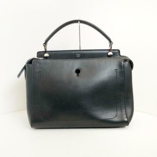 フェンディ(FENDI)のFENDI(フェンディ) ハンドバッグ ドットコム 8BN293 黒 レザー(ハンドバッグ)