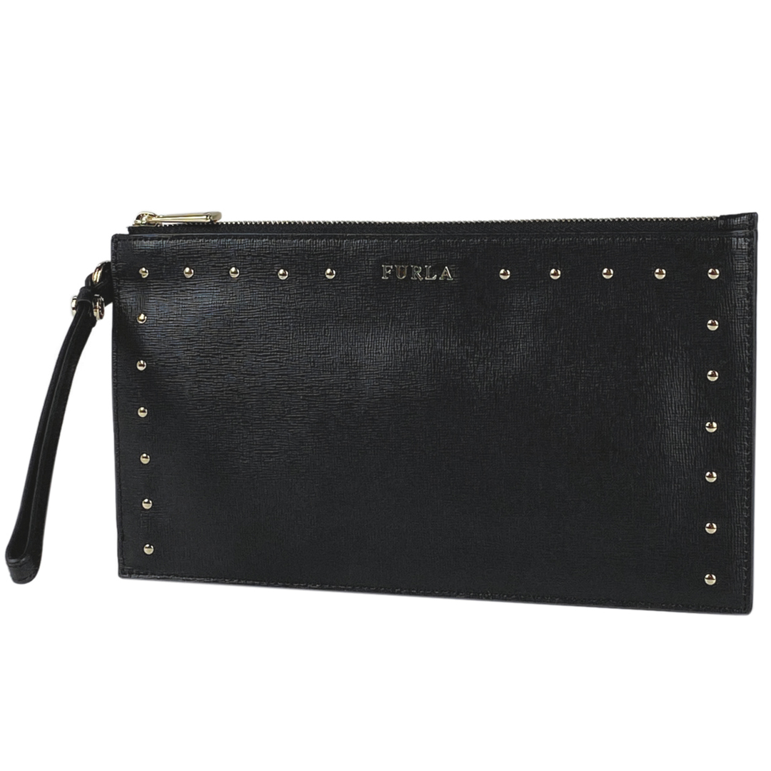 Furla(フルラ)のフルラ ロゴ ポーチ レディース 【中古】 レディースのバッグ(その他)の商品写真