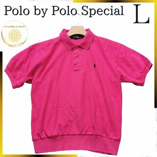 polo by polo special メンズ ポロシャツ 半袖 ピンク(ポロシャツ)