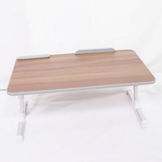 ●●●サンワサプライ　折りたたみテーブル　パソコンデスク　木目調(折たたみテーブル)