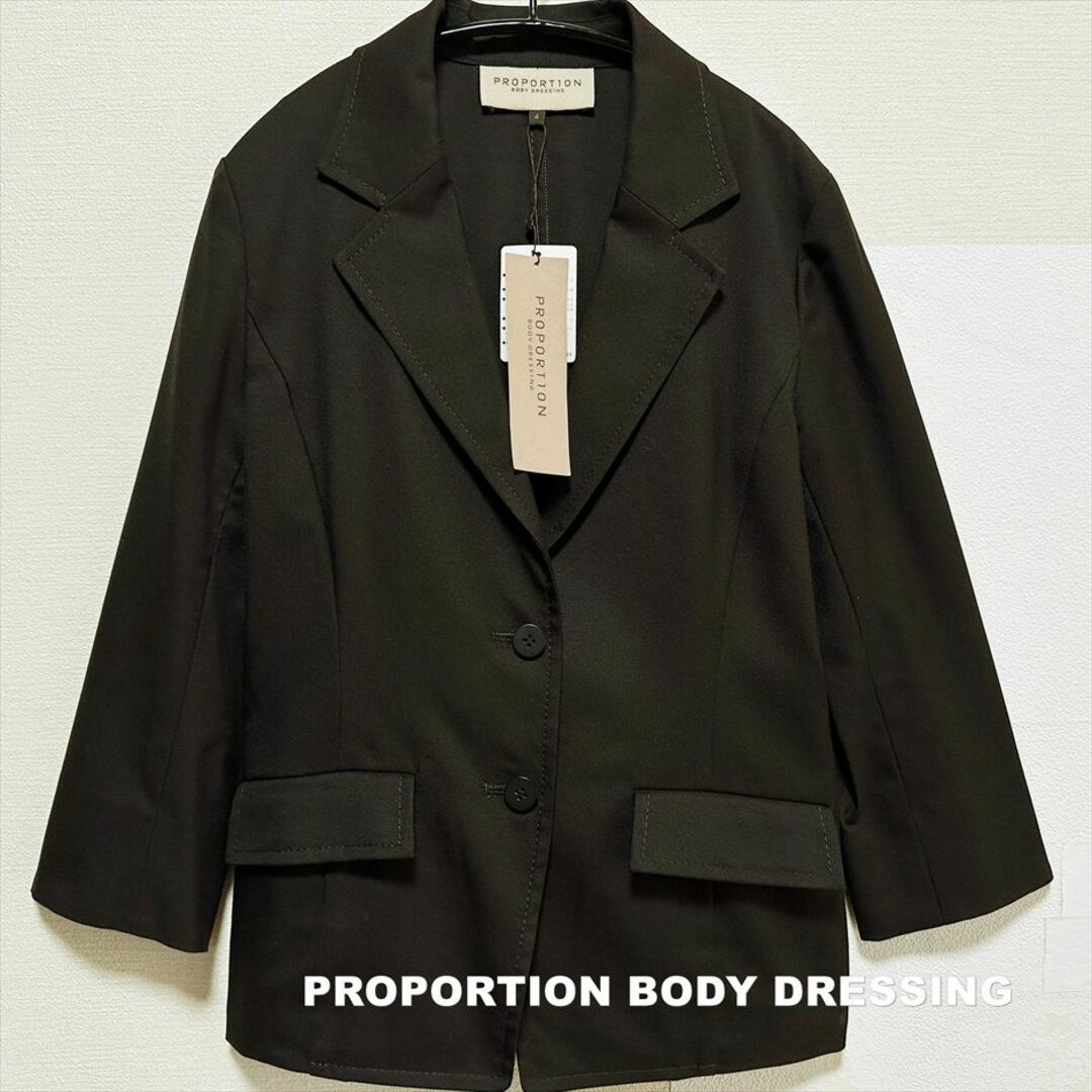 PROPORTION BODY DRESSING(プロポーションボディドレッシング)の【PROPORTION BODY DRESSING】ジャケット タグ付未使用 レディースのジャケット/アウター(テーラードジャケット)の商品写真