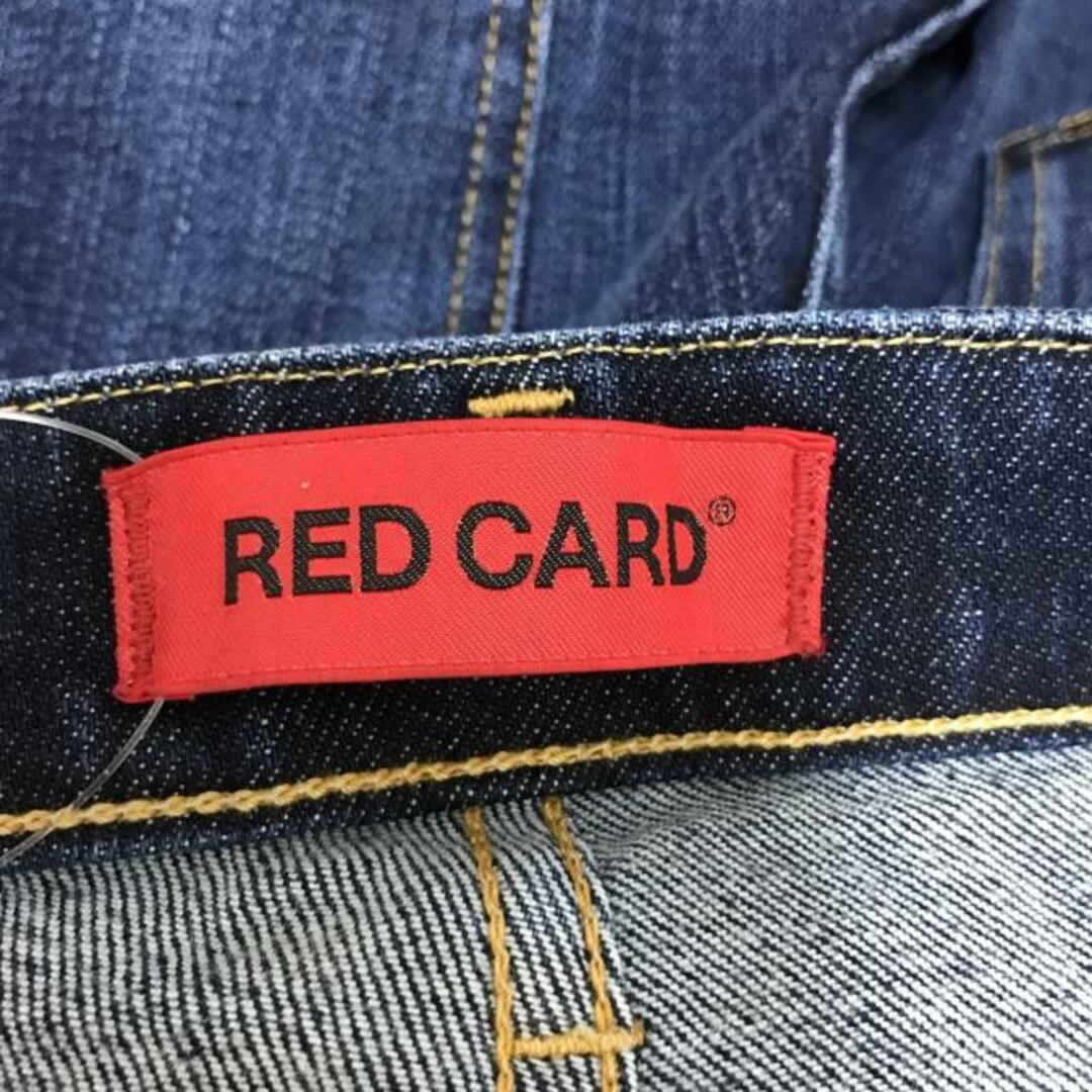 RED CARD(レッドカード) ジーンズ サイズ22 レディース - ネイビー フルレングス レディースのパンツ(デニム/ジーンズ)の商品写真