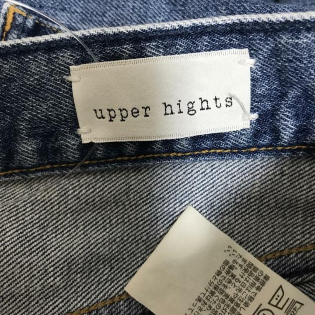 upper hights(アッパーハイツ) ジーンズ レディース - ブルー フルレングス レディースのパンツ(デニム/ジーンズ)の商品写真