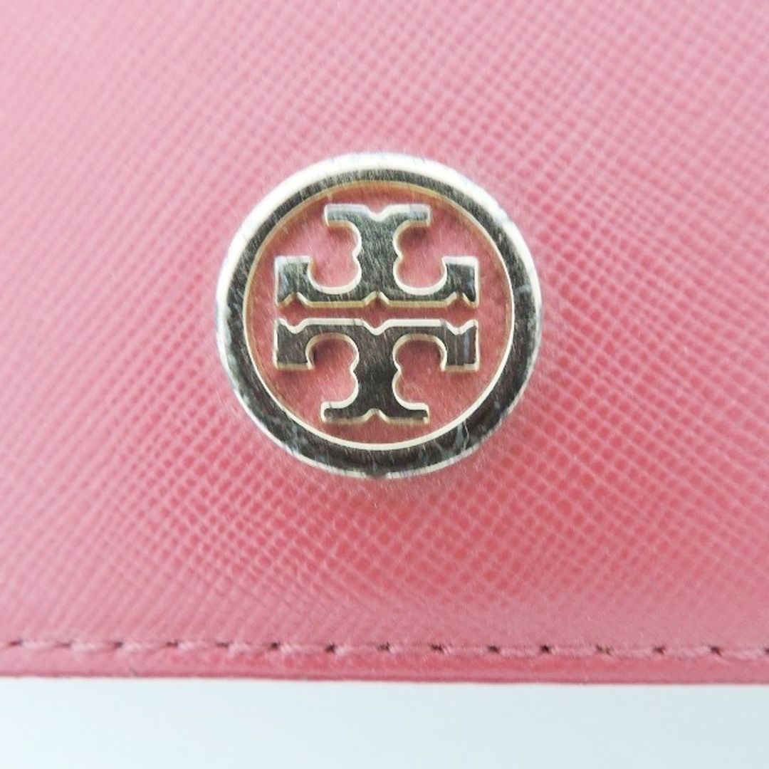 Tory Burch(トリーバーチ)のTORY BURCH(トリーバーチ) カードケース - レッド レザー レディースのファッション小物(名刺入れ/定期入れ)の商品写真