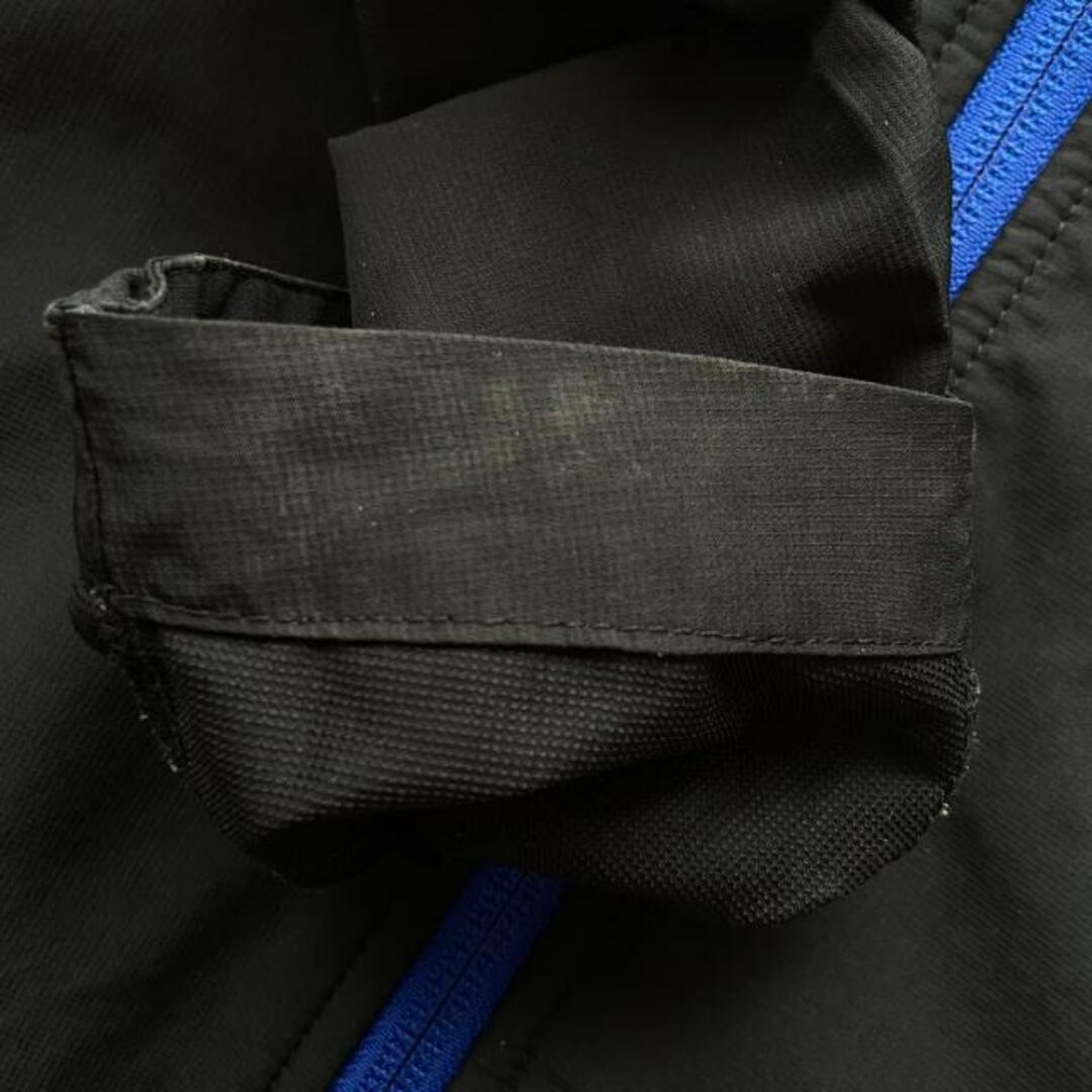 NIKE(ナイキ)のNIKE(ナイキ) ブルゾン サイズM メンズ - 黒×ブルー 長袖/春/秋 メンズのジャケット/アウター(ブルゾン)の商品写真