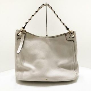 フルラ(Furla)のFURLA(フルラ) ハンドバッグ - ライトグレー レザー(ハンドバッグ)