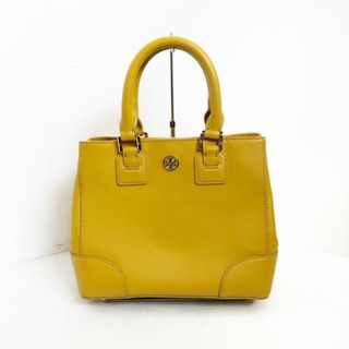 トリーバーチ(Tory Burch)のTORY BURCH(トリーバーチ) トートバッグ - ダークイエロー レザー(トートバッグ)