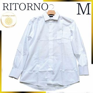 リトルノ メンズ ワイシャツ m 白 首回り39 ritorno スーツ(その他)