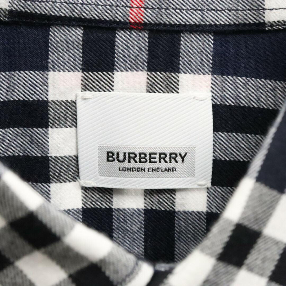 BURBERRY(バーバリー)のBURBERRY バーバリー 長袖チェックシャツ ノバチェック ネイビー 8020881 メンズのトップス(シャツ)の商品写真