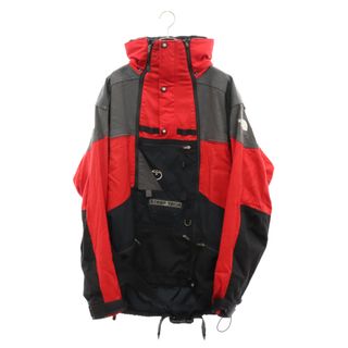 ザノースフェイス(THE NORTH FACE)のTHE NORTH FACE ザノースフェイス 90S VINTAGE STEEP TECH ヴィンテージ スティープテック ナイロン マウンテンジャケット レッド/ブラック(マウンテンパーカー)