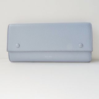 セリーヌ(celine)のCELINE(セリーヌ) 長財布 ラージフラップ マルチファンクション 101673AV8.06BM ブルー レザー(財布)