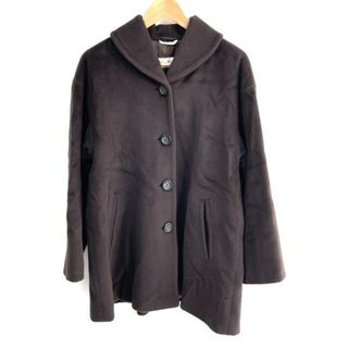 マックスマーラ(Max Mara)のMax Mara(マックスマーラ) コート サイズI 40 レディース美品  - ダークブラウン 長袖/冬(その他)