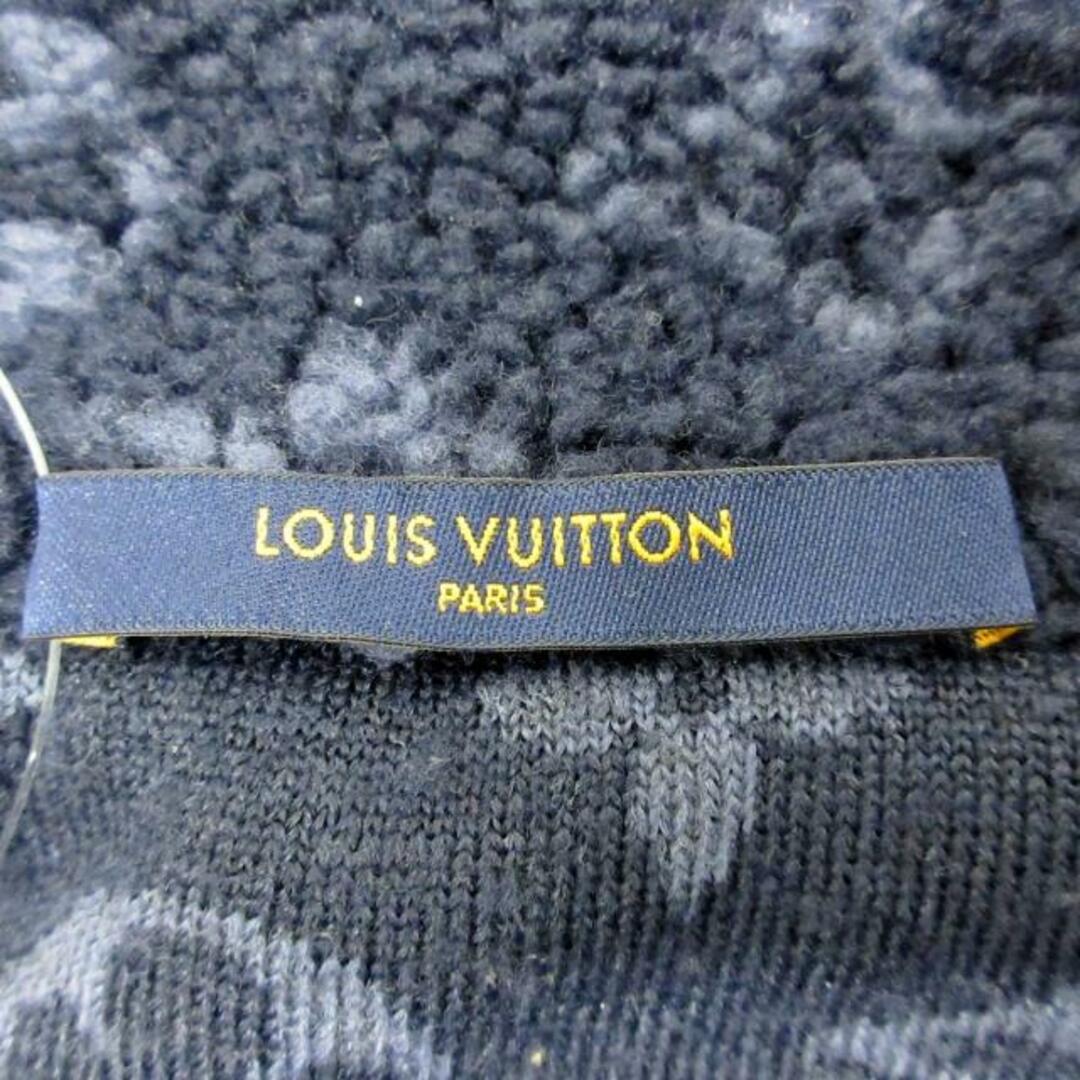 LOUIS VUITTON(ルイヴィトン)のLOUIS VUITTON(ルイヴィトン) ブルゾン サイズXL メンズ - RM211Q TCM HKY44W/HKY44WTCM ダークネイビー×ネイビー 長袖/21SS/ジップアップ/冬 ポリエステル メンズのジャケット/アウター(ブルゾン)の商品写真