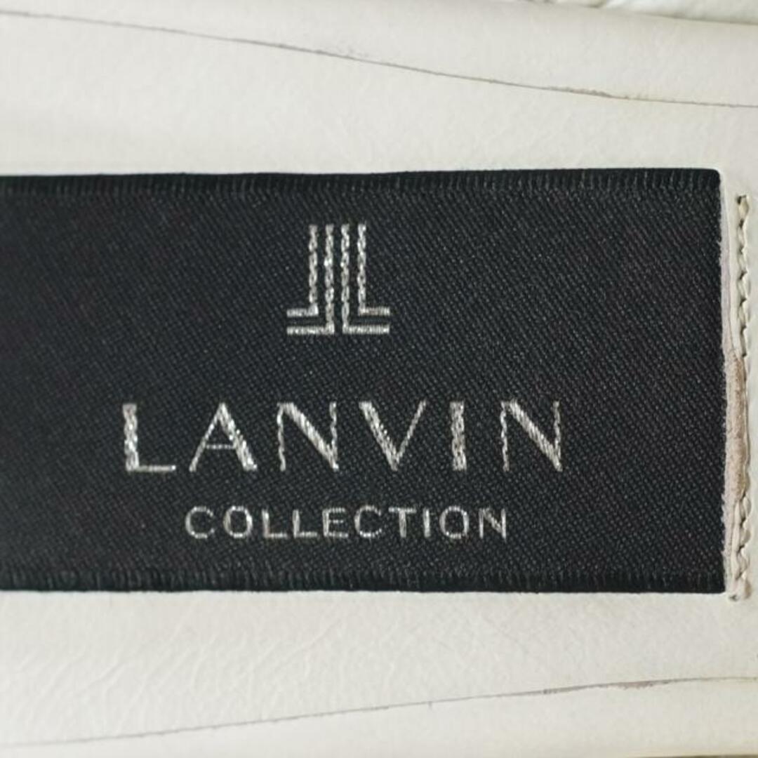 LANVIN COLLECTION(ランバンコレクション)のLANVIN COLLECTION(ランバンコレクション) ミュール M レディース - ネイビー×白 ストライプ キャンバス レディースの靴/シューズ(ミュール)の商品写真